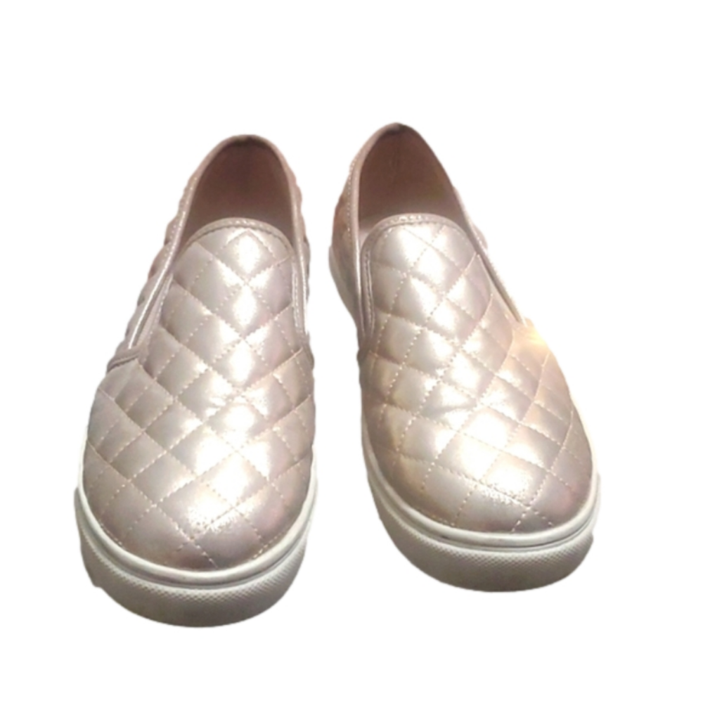 Steve Madden booties gold tone size 6B
